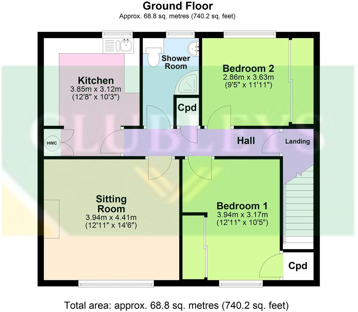 Bedale Road, Market Weighton, York floorplan