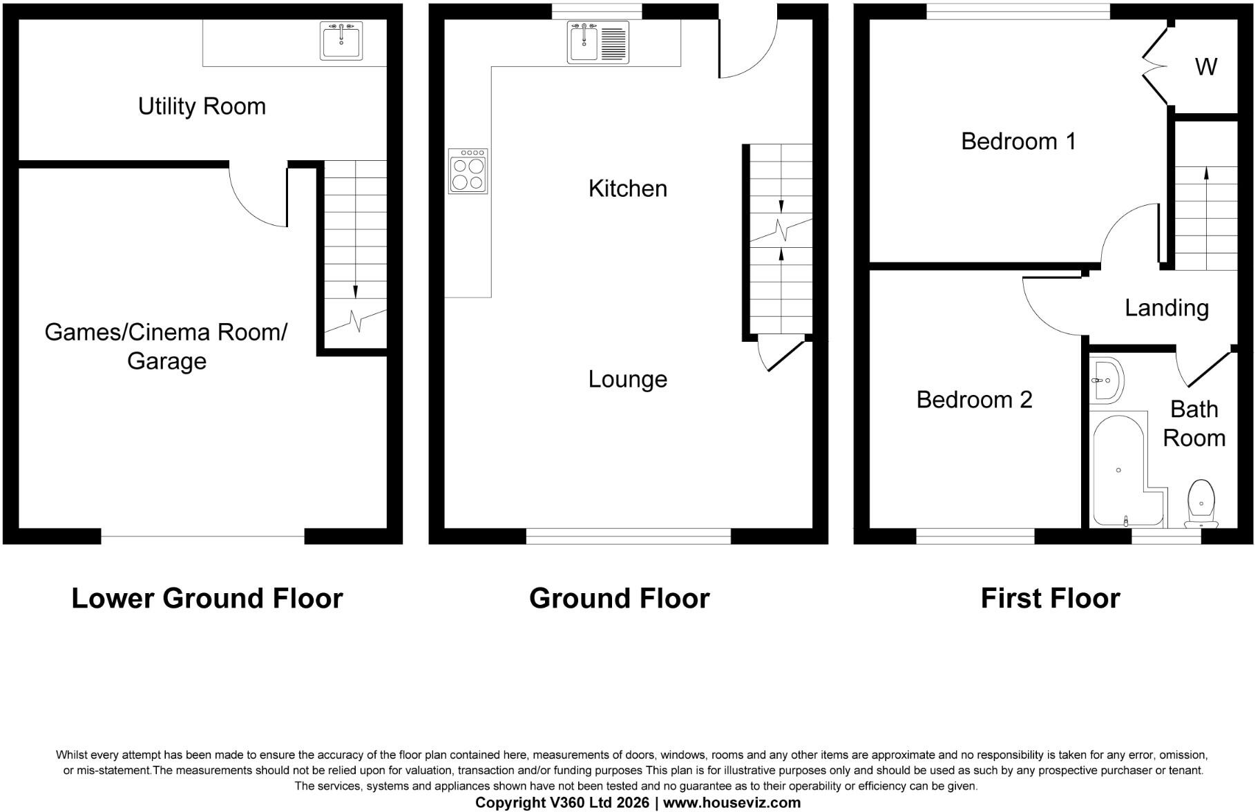 7 Keswick Close, Halifax, West Yorkshire, HX3 9BP floorplan
