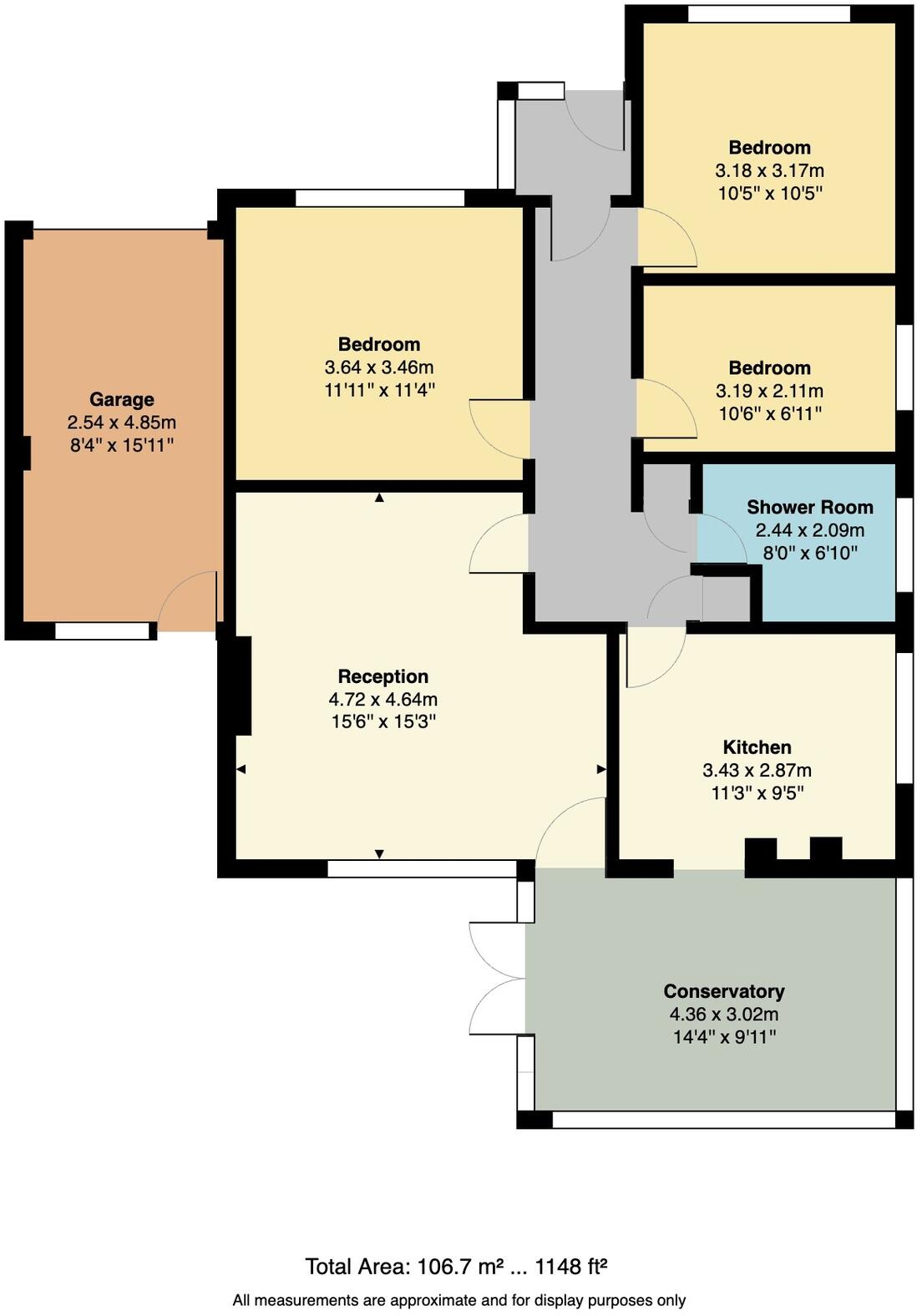 Cliff Avenue, Herne Bay, Kent floorplan