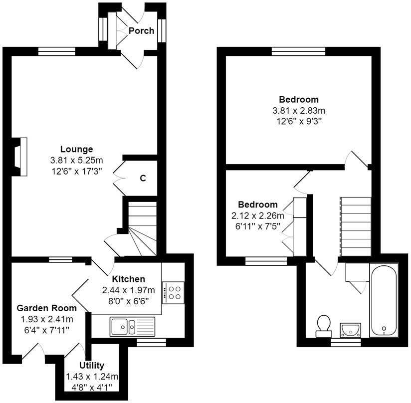 Main Street, Cowling floorplan