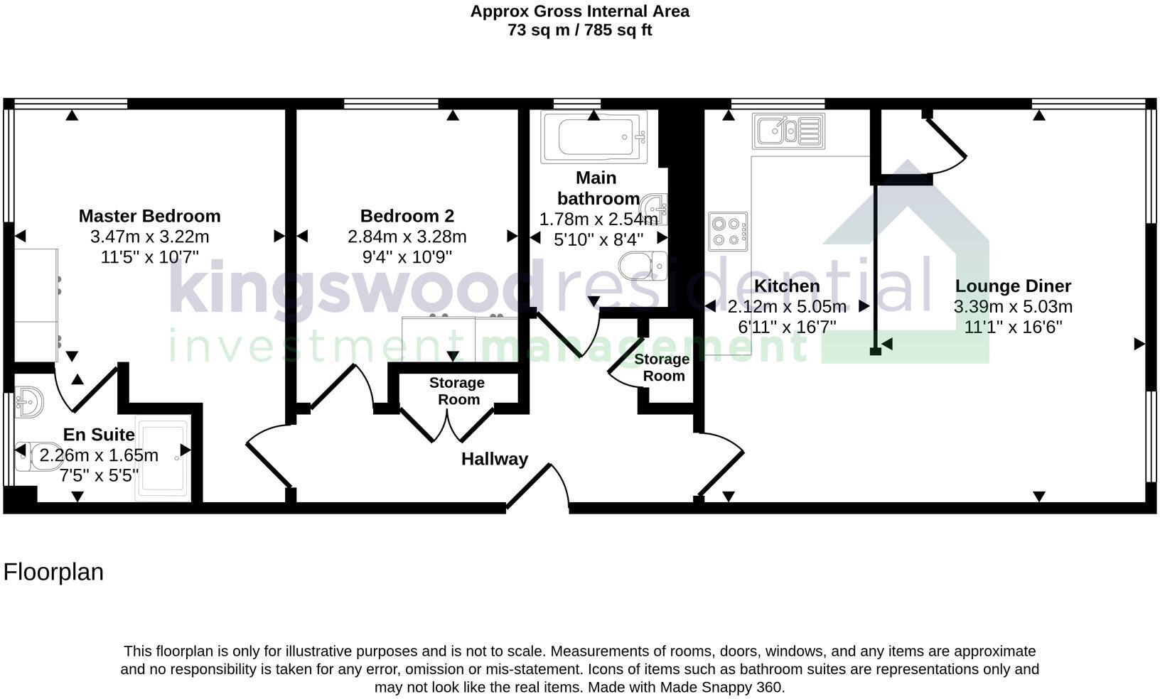 Wilberforce Court, 22 Wilberforce Road, Wilford, Nottingham floorplan