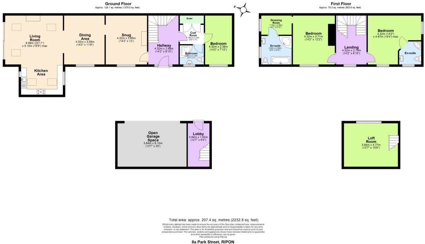 Park Street, Ripon floorplan