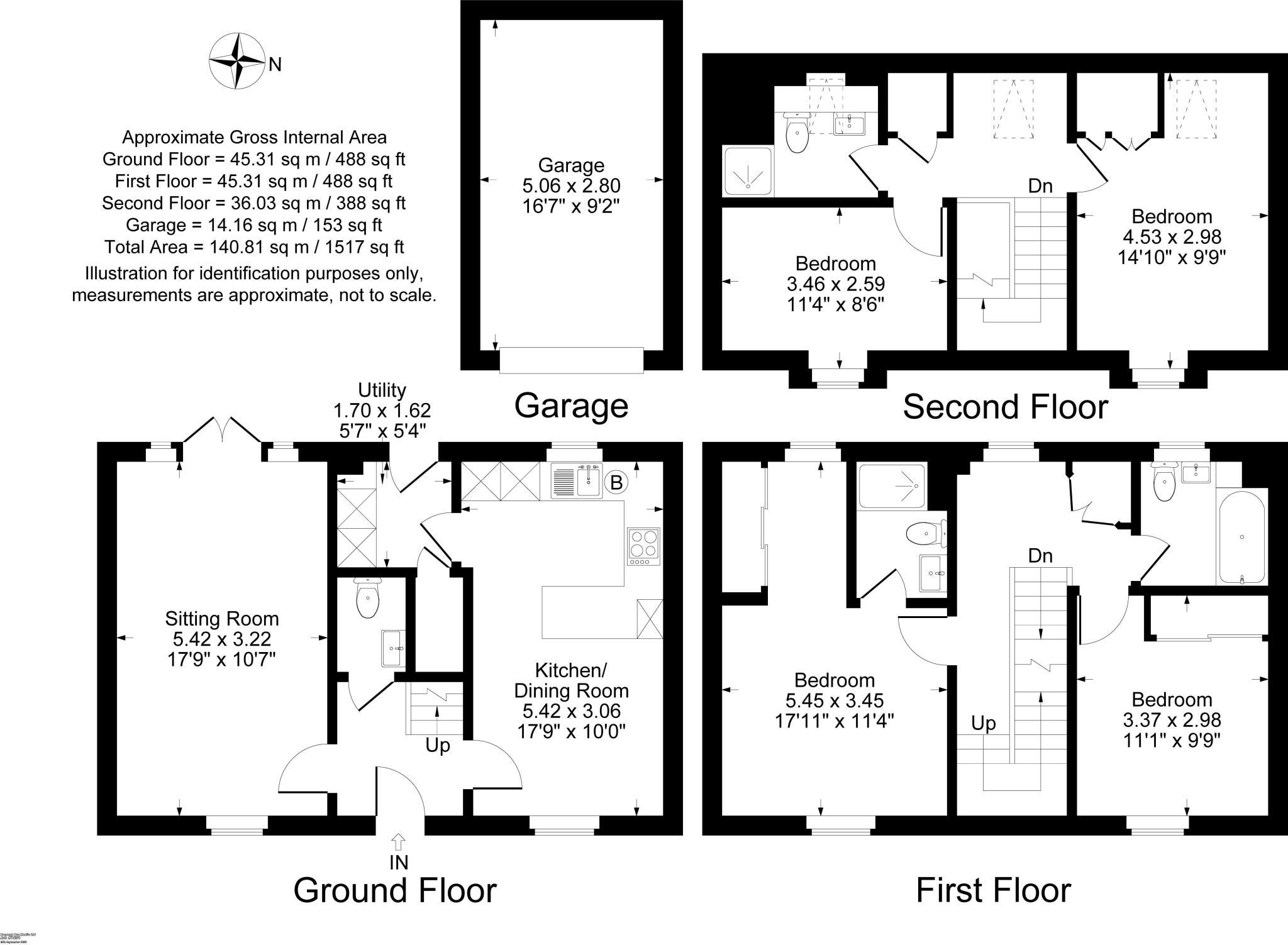 Flux Drive, Deddington, Oxon, OX15 floorplan