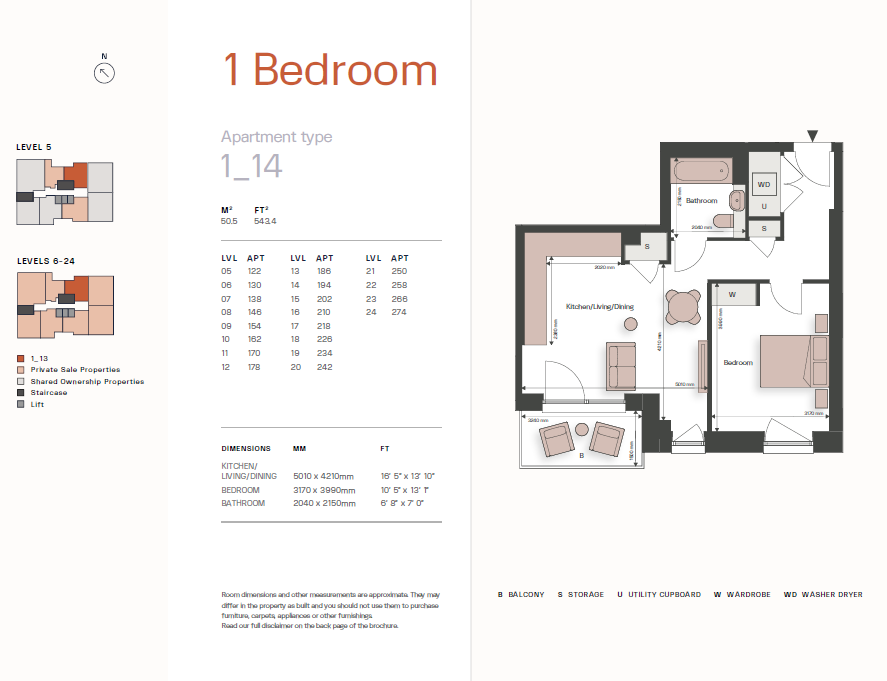 Upper East, Bromley by bow, E3 floorplan