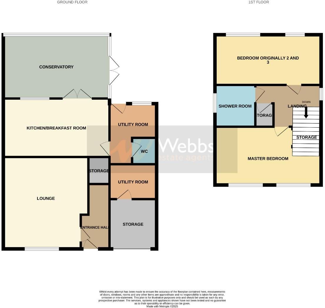Langtree Close, Cannock floorplan