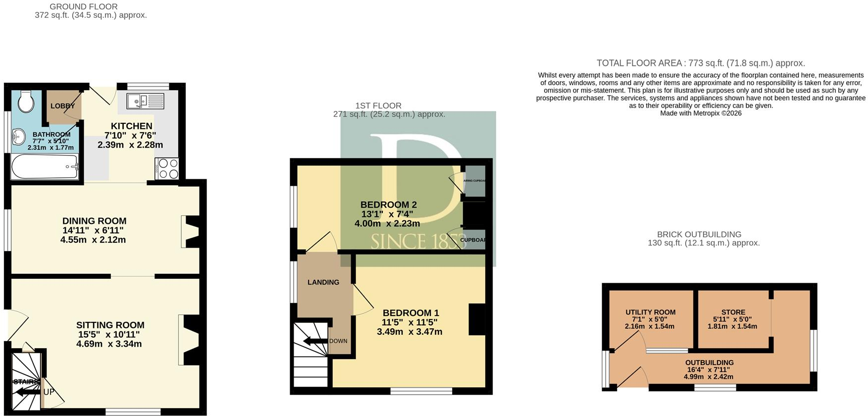 Norwich Road, Halesworth floorplan