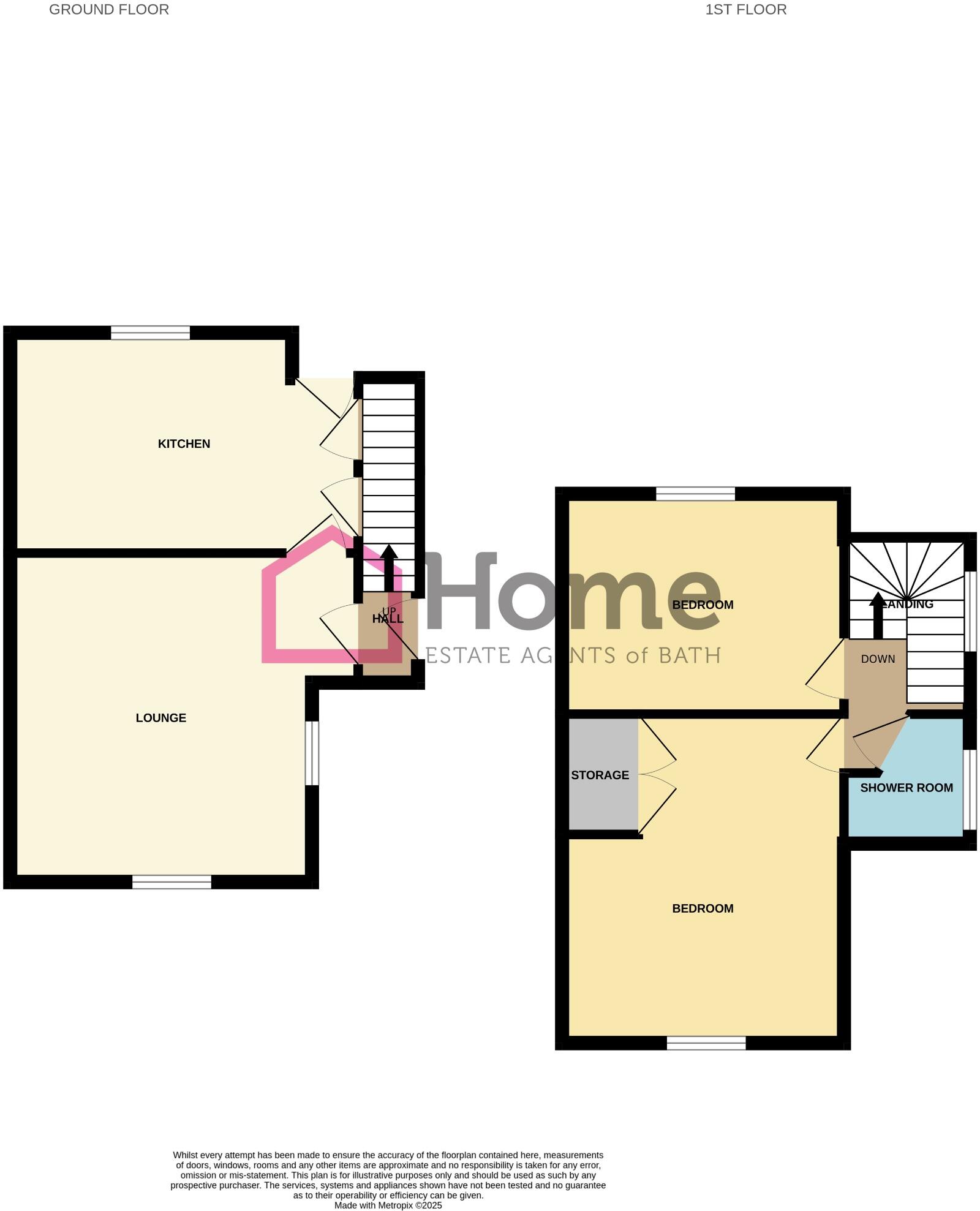 Roundhill Park, Bath, Somerset, BA2 floorplan