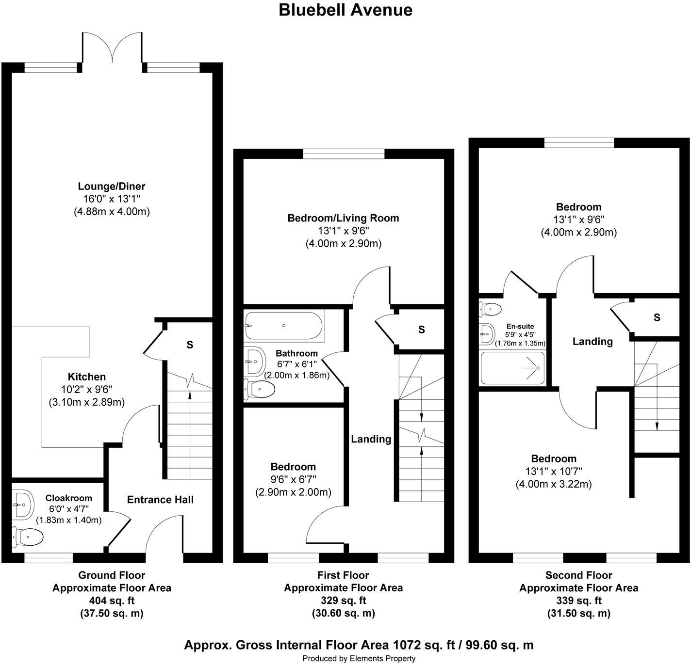 Bluebell Avenue, Cotgrave, Cotgrave floorplan