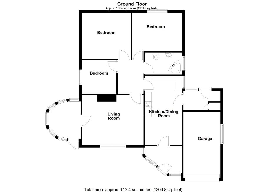 Nant Lane, Morda floorplan