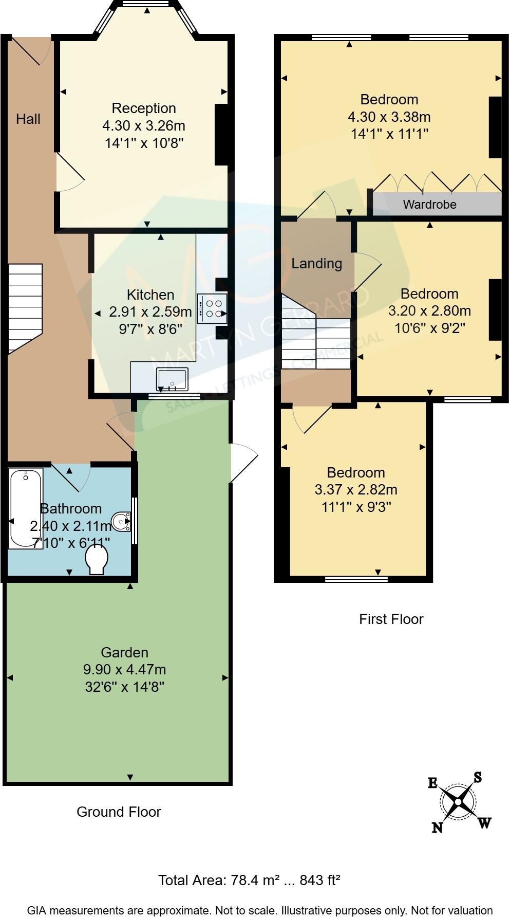 Brackenbury Road, London, N2 floorplan