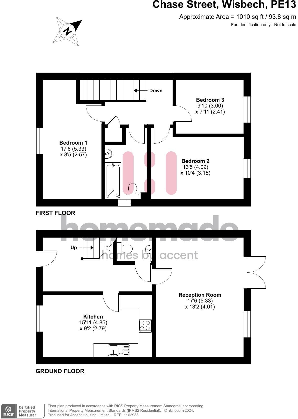 Chase Street, Wisbech, Cambridgeshire, PE13 floorplan