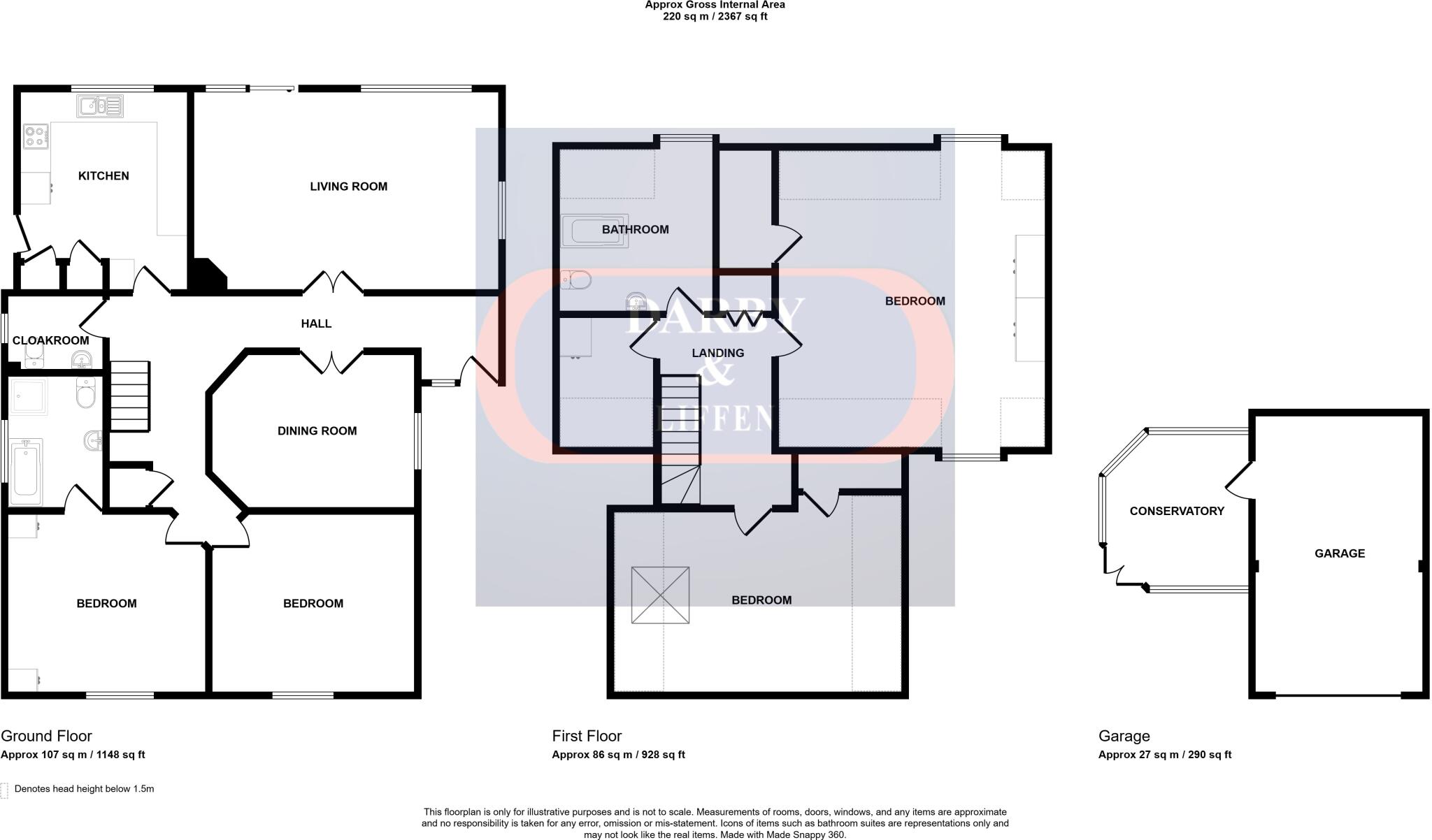 Larch Drive, Bradwell floorplan