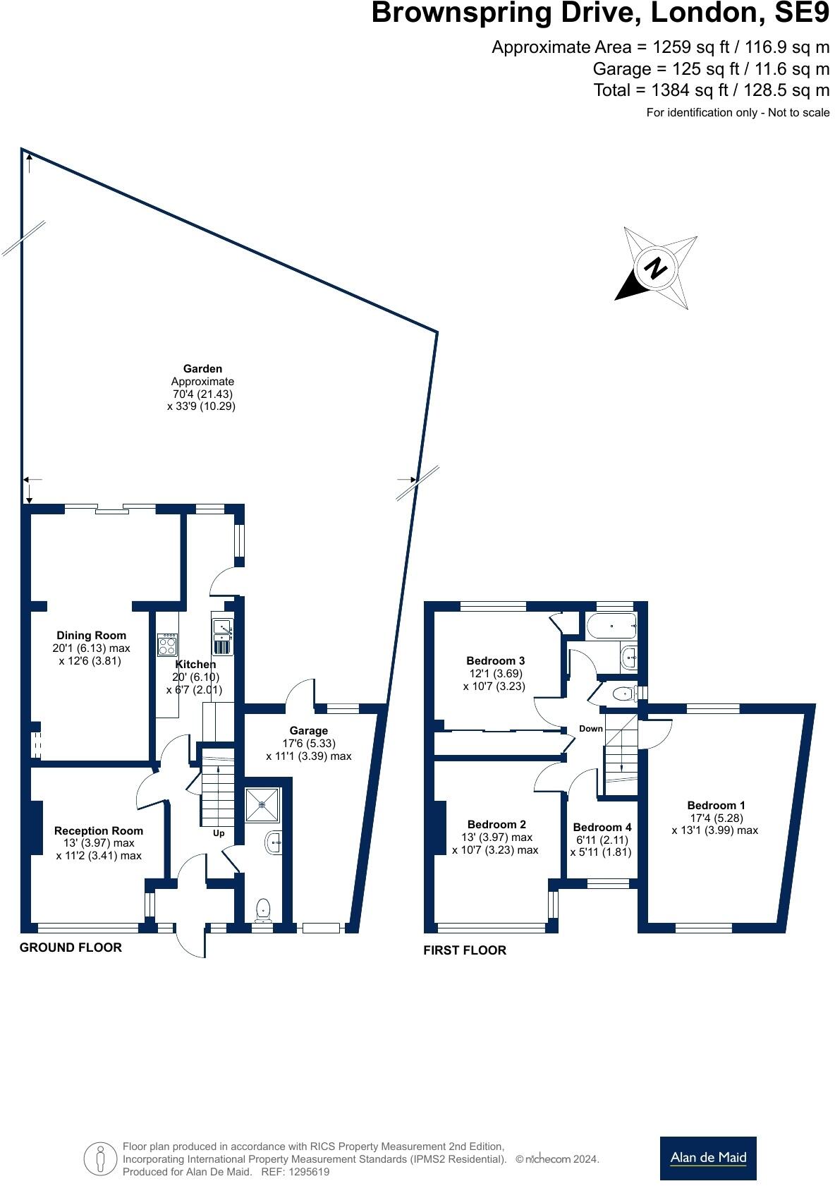 Brownspring Drive, London floorplan