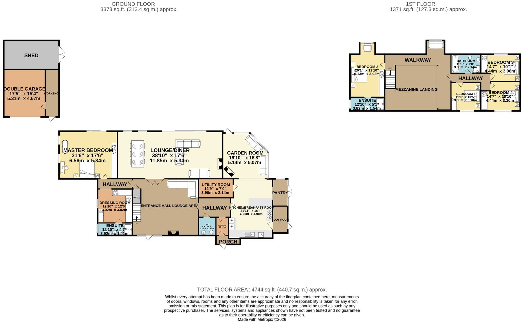 Hardacre Barn, Hardacre Lane, Shaw Hill, Whittle-le-Woods, Chorley, PR6 7PQ. floorplan