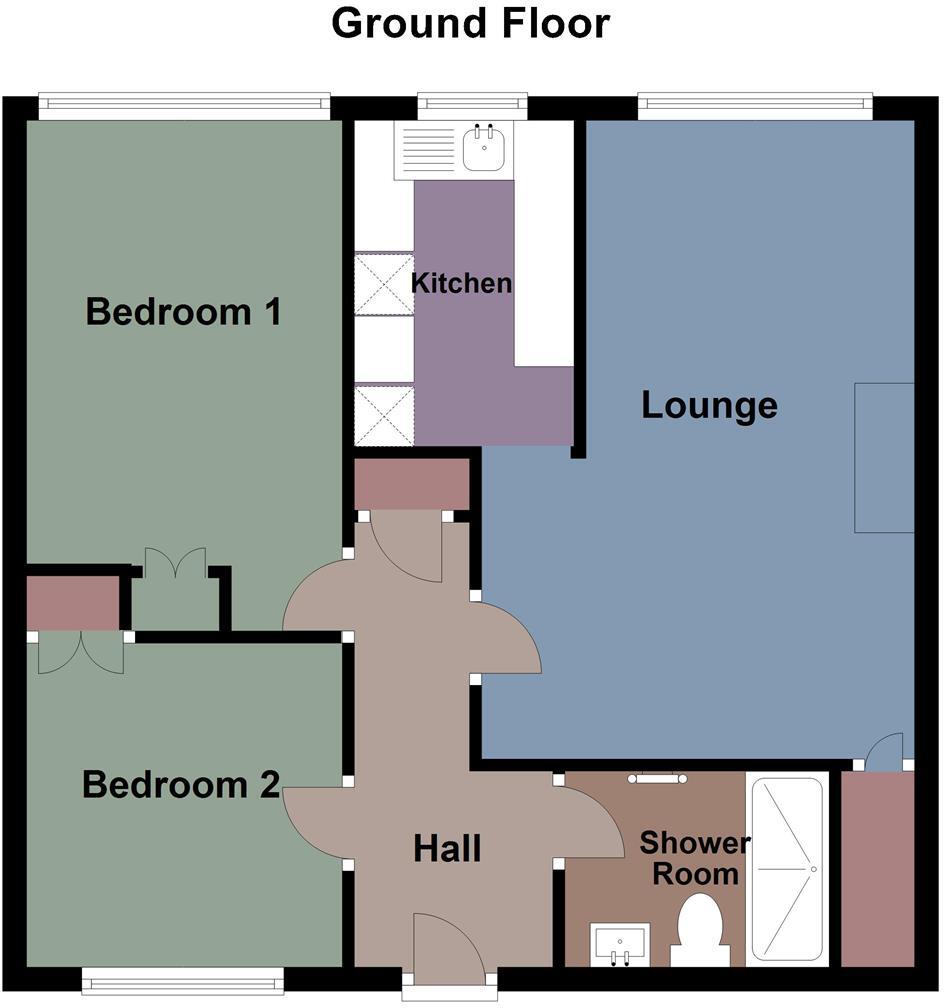Home Gower House, St. Helens Road floorplan