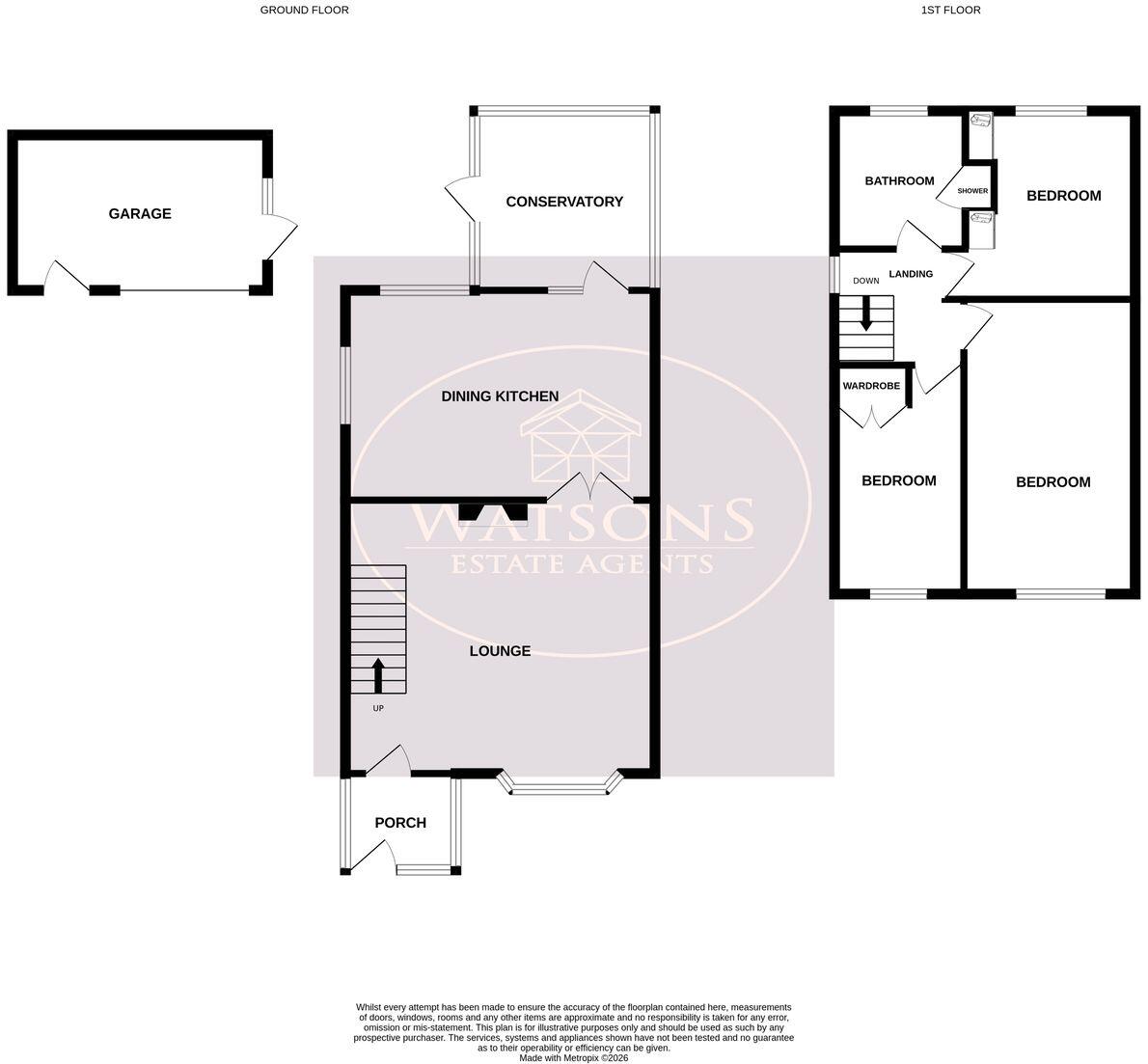Dawson Close, Newthorpe, Nottingham, NG16 floorplan