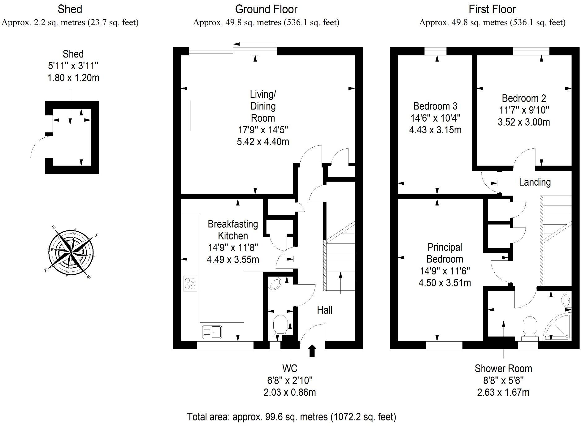 31 Pennelton Place, Bo'ness, West Lothian, EH51 floorplan