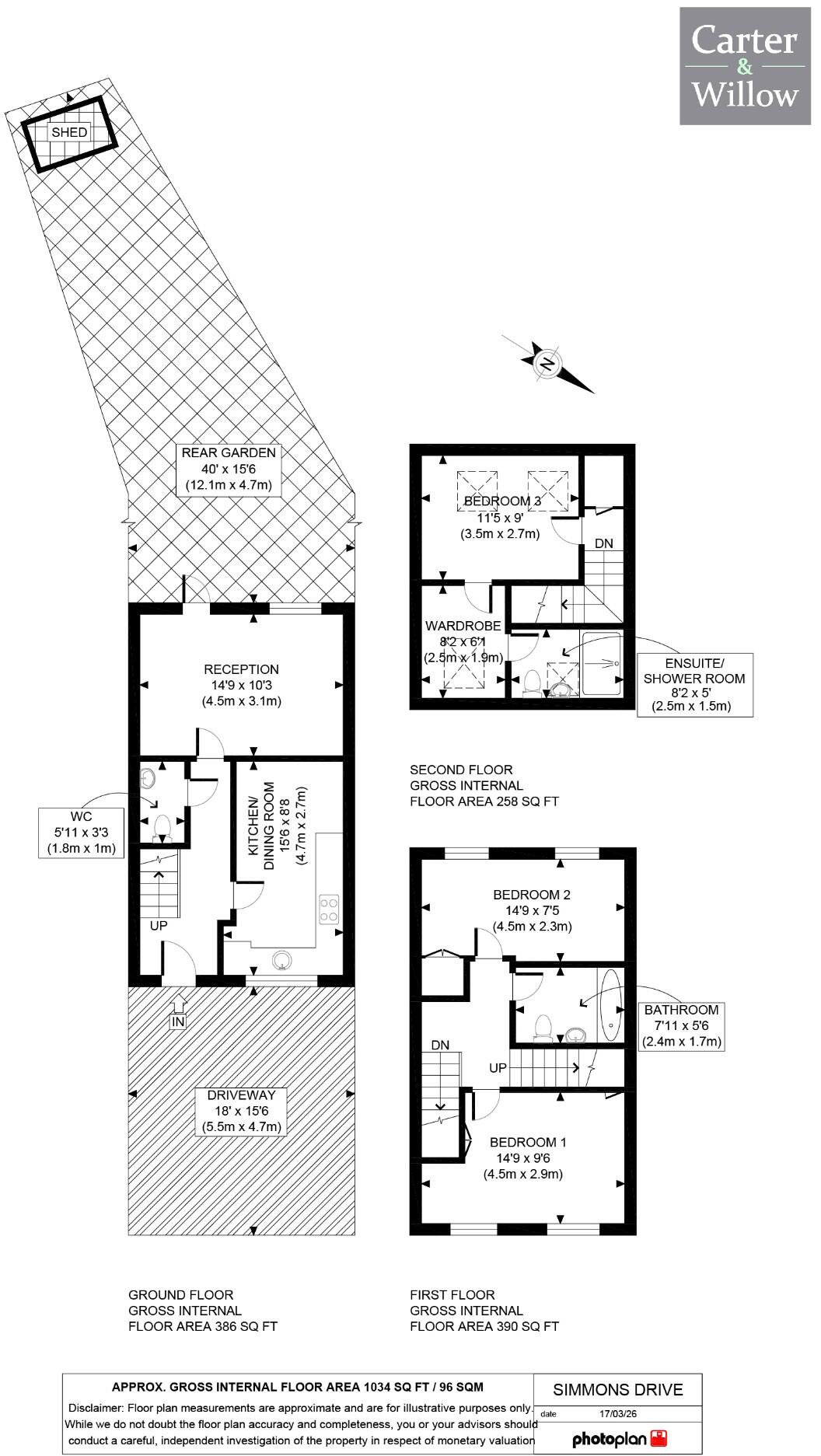 Simmons Drive, Dagenham floorplan