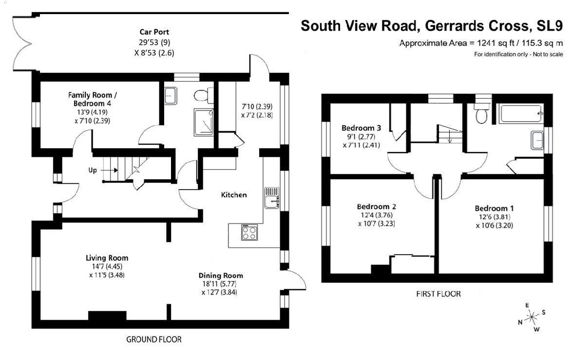 South View Road, Gerrards Cross, Buckinghamshire, SL9 floorplan