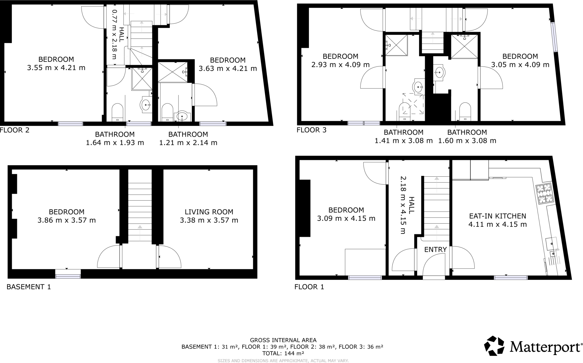 Claremont Grove, Hyde Park, Leeds, West Yorkshire floorplan