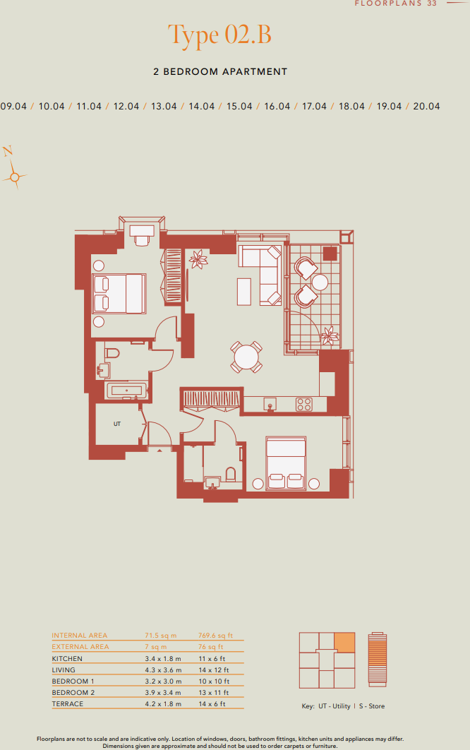 The HiLight, Battersea, London, SW11 floorplan