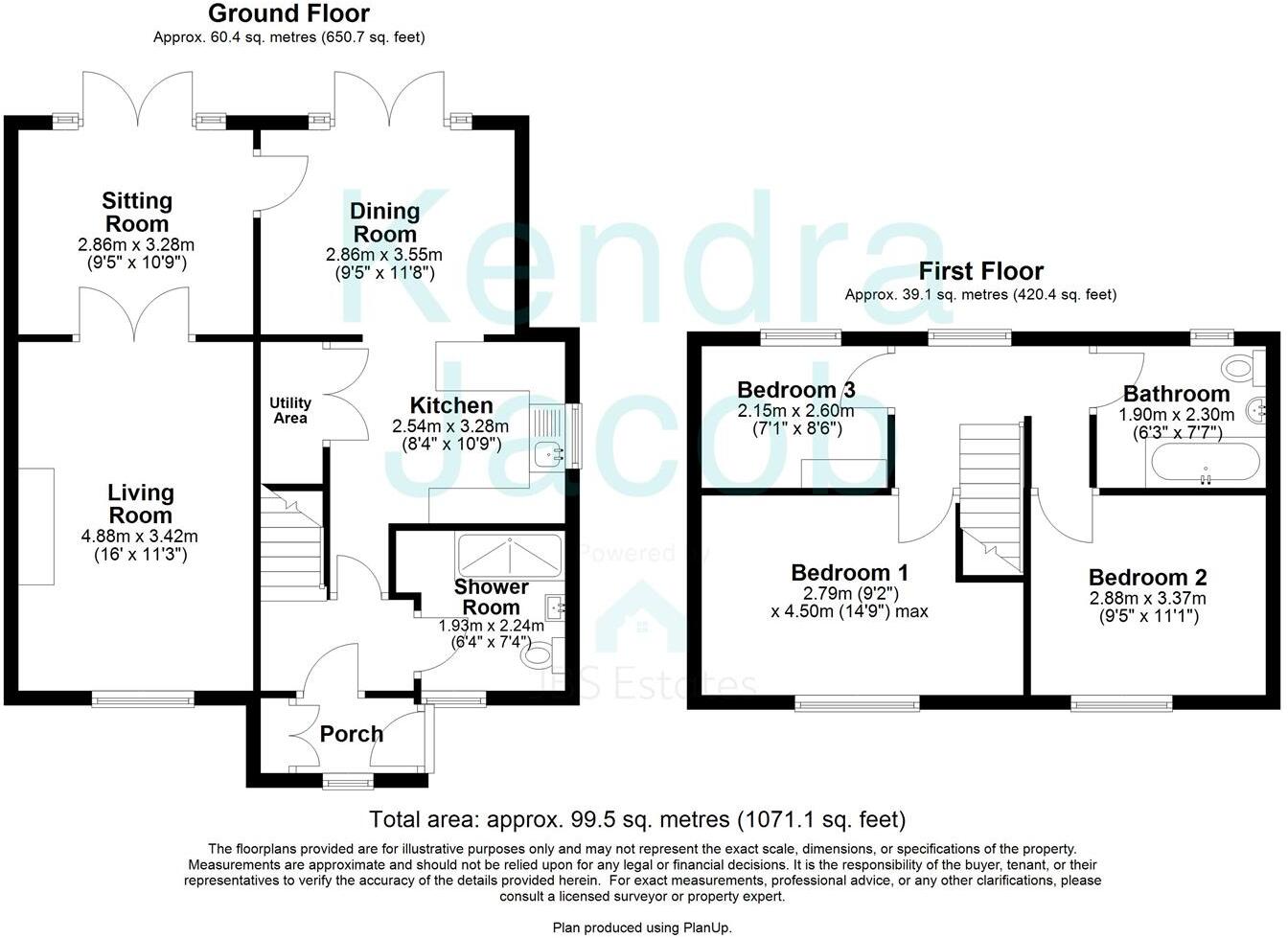 School Road, Langold, Worksop floorplan