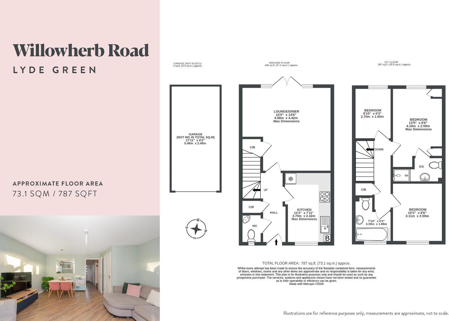 Willowherb Road, Lyde Green floorplan