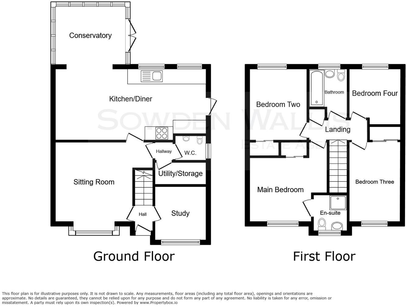 Woodhead Close, Stamford floorplan