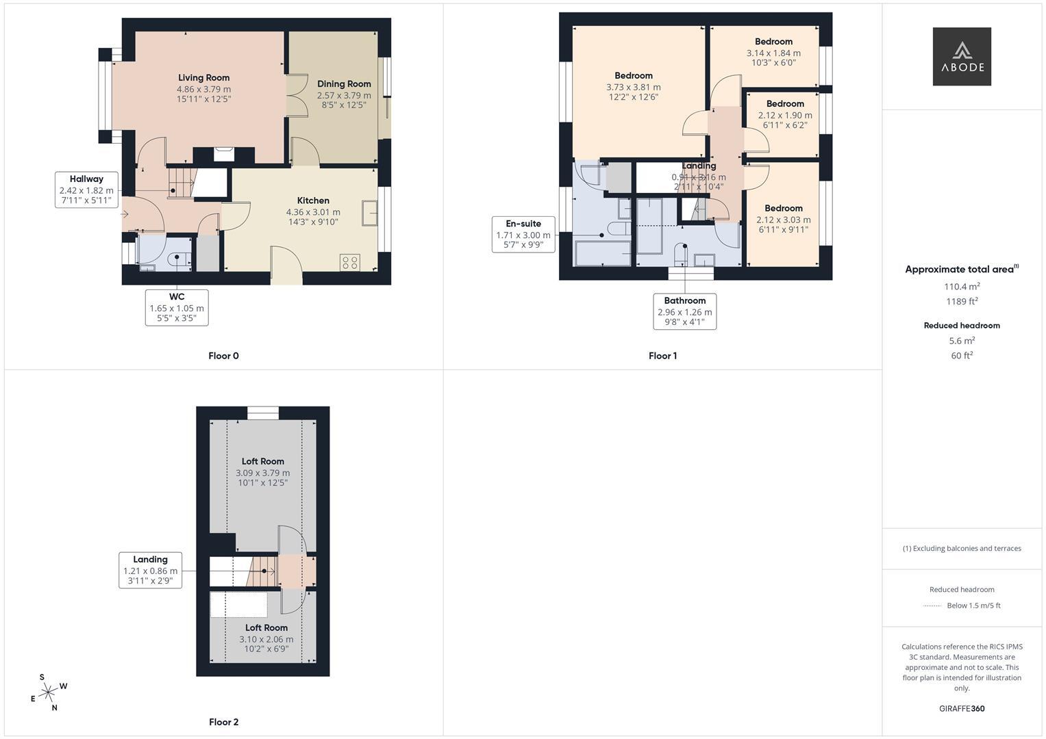 Bloomfield Close, Hilton, Derby floorplan