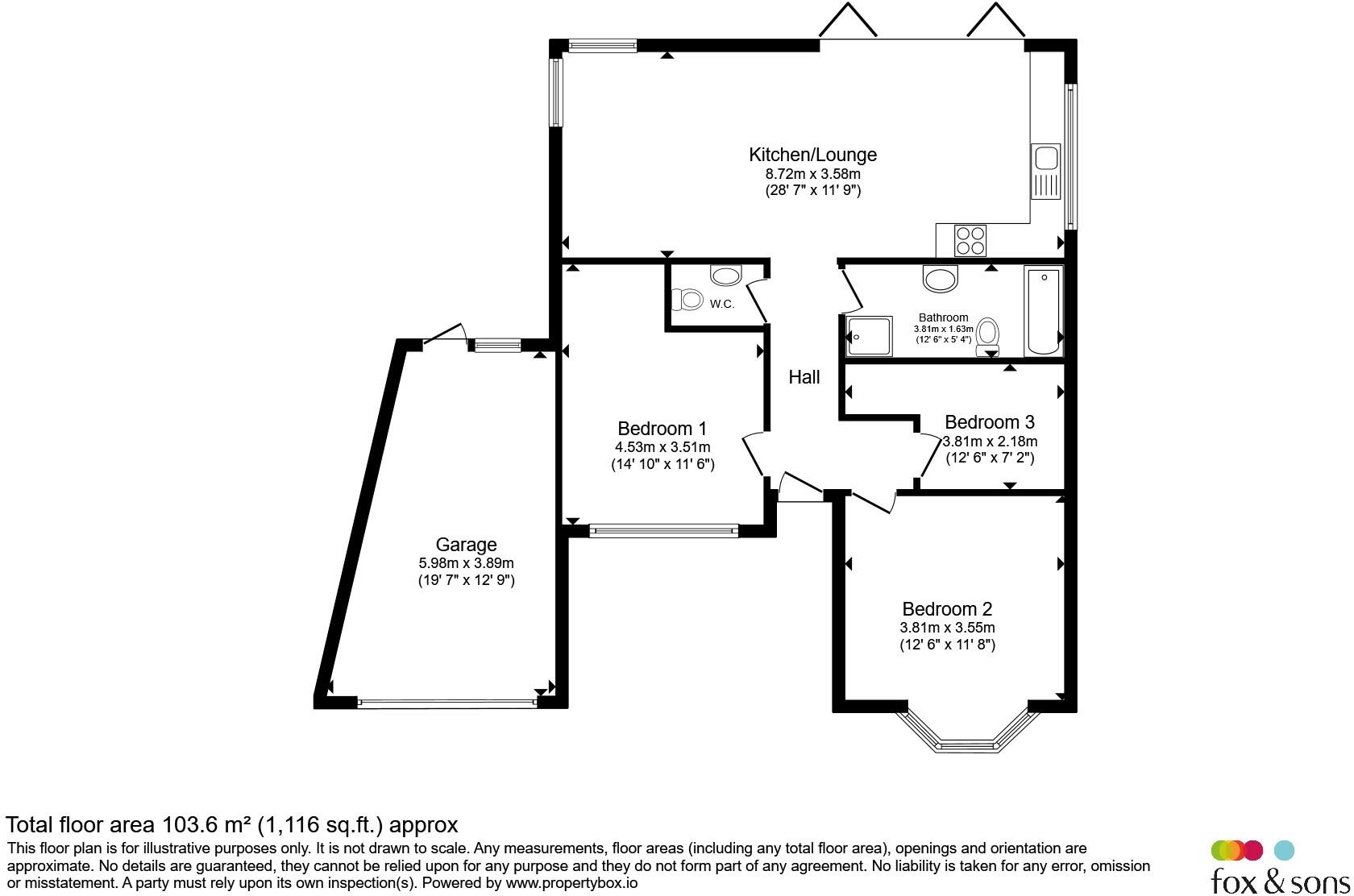 Harvey Road, Goring-By-Sea, Worthing floorplan