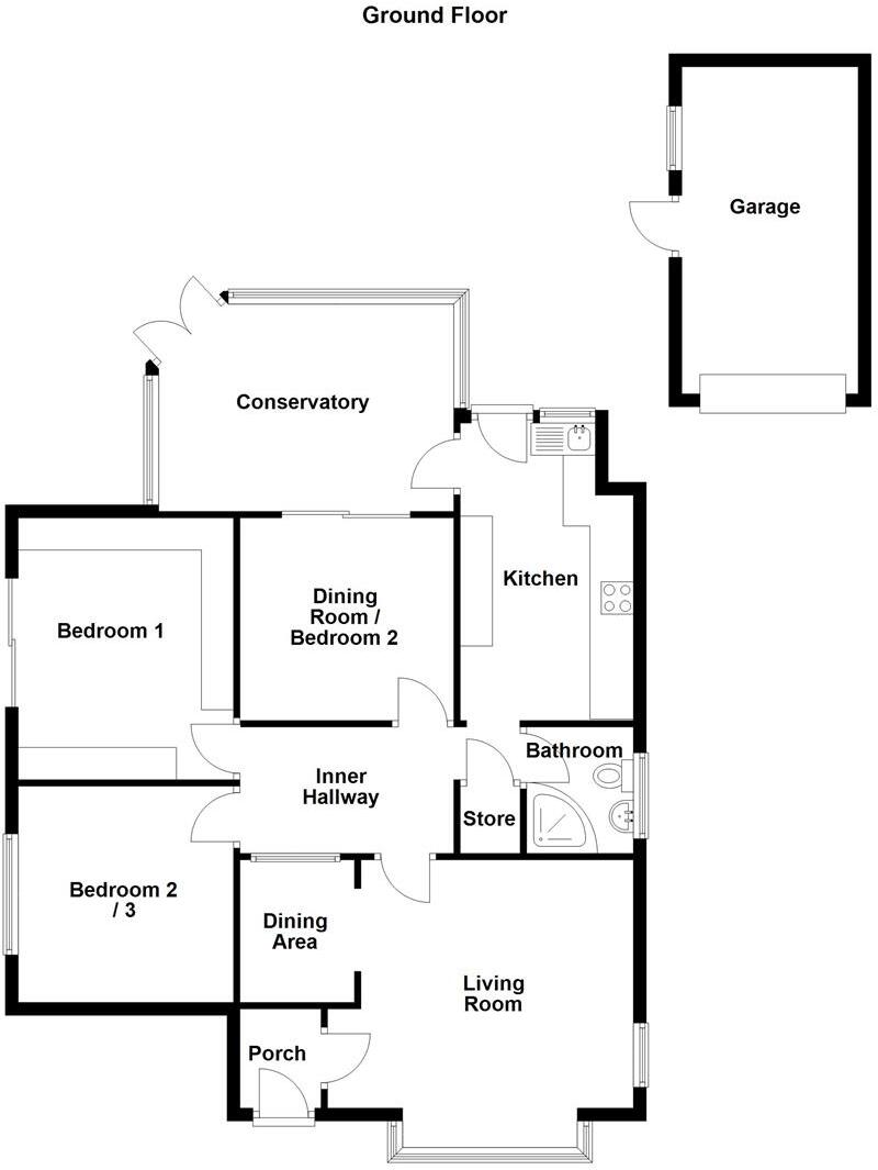 Woodside Avenue, Brown Edge, Staffordshire Moorlands floorplan