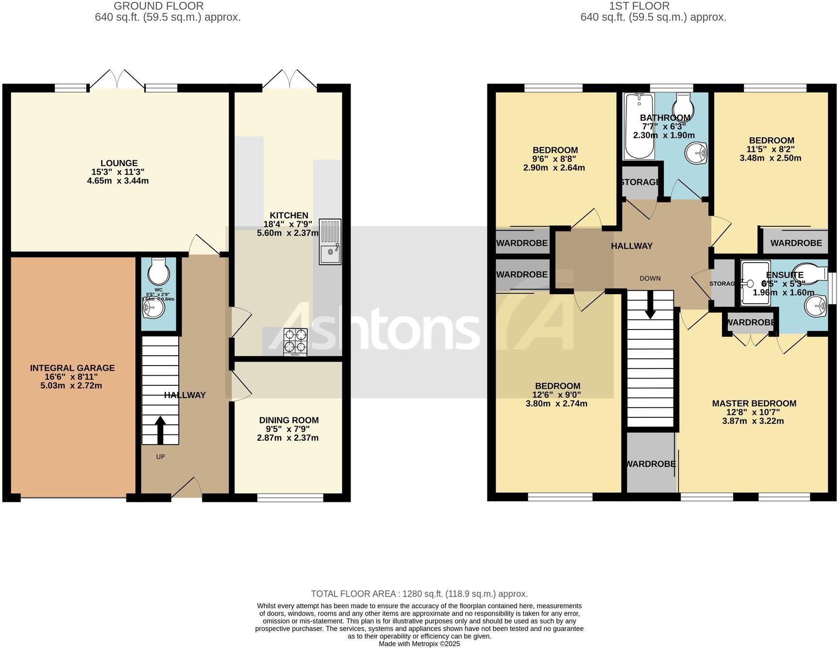 Cardinal Way, Newton-Le-Willows, WA12 floorplan