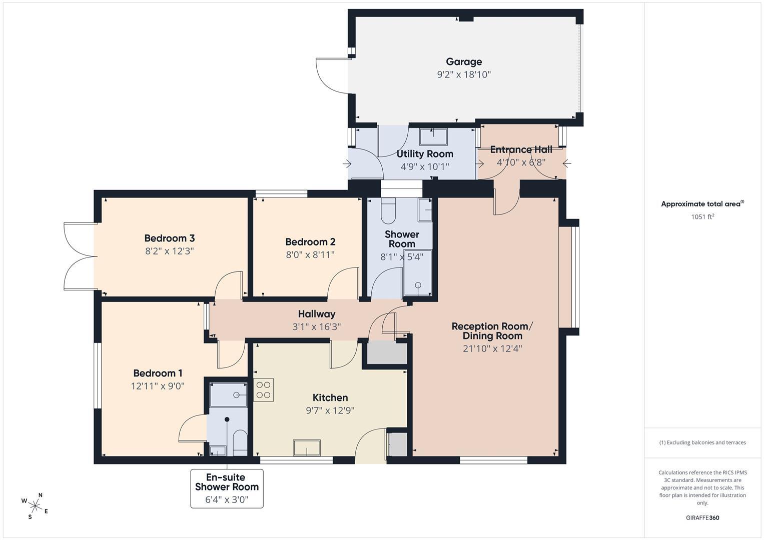 Hillside Avenue, Sutton on Sea floorplan