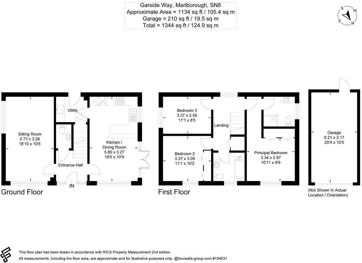 30, Garside Way, Marlborough, Wiltshire, SN8 floorplan