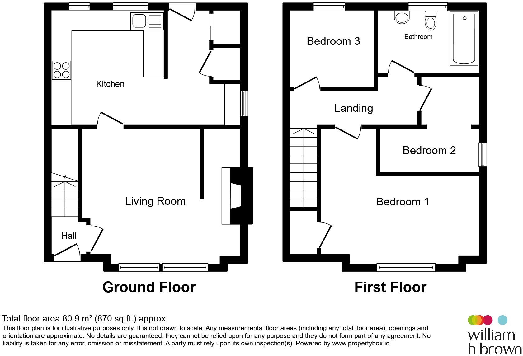 Crewe Avenue, Knottingley floorplan