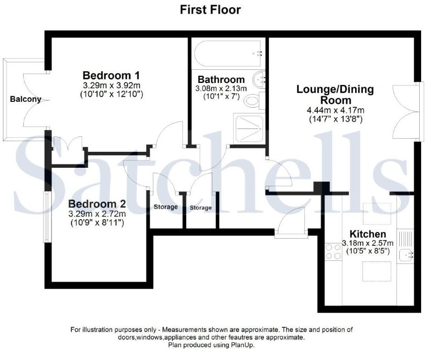 Kingsfield Road, Biggleswade, SG18 floorplan