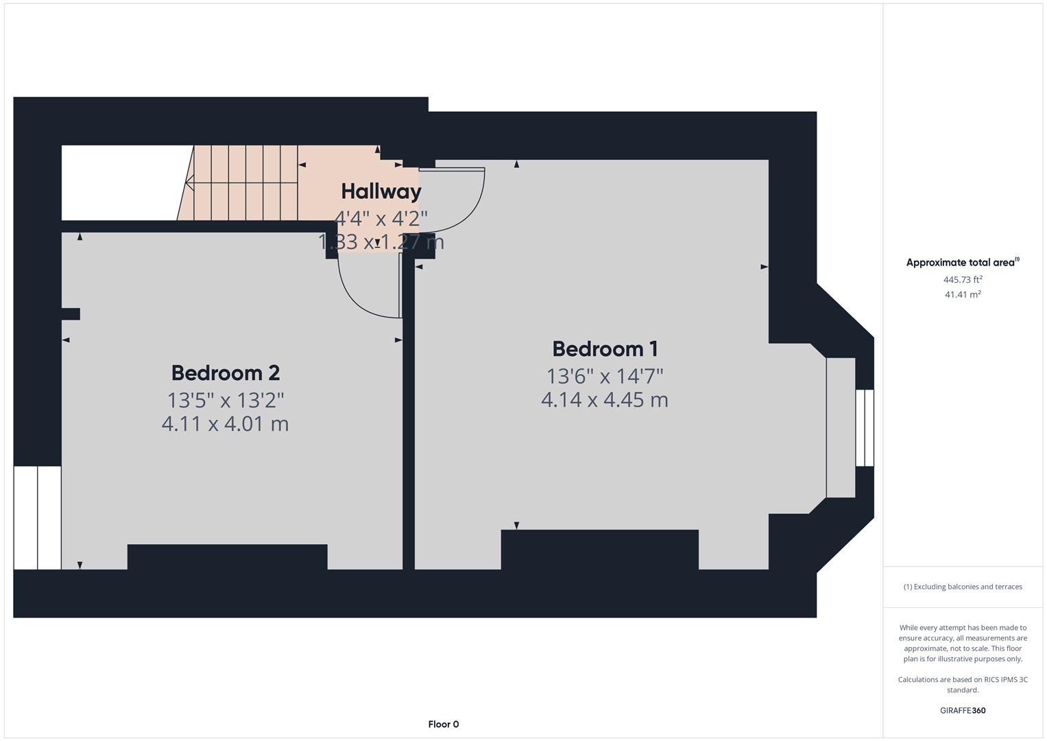 Belmont Terrace, Buxton floorplan