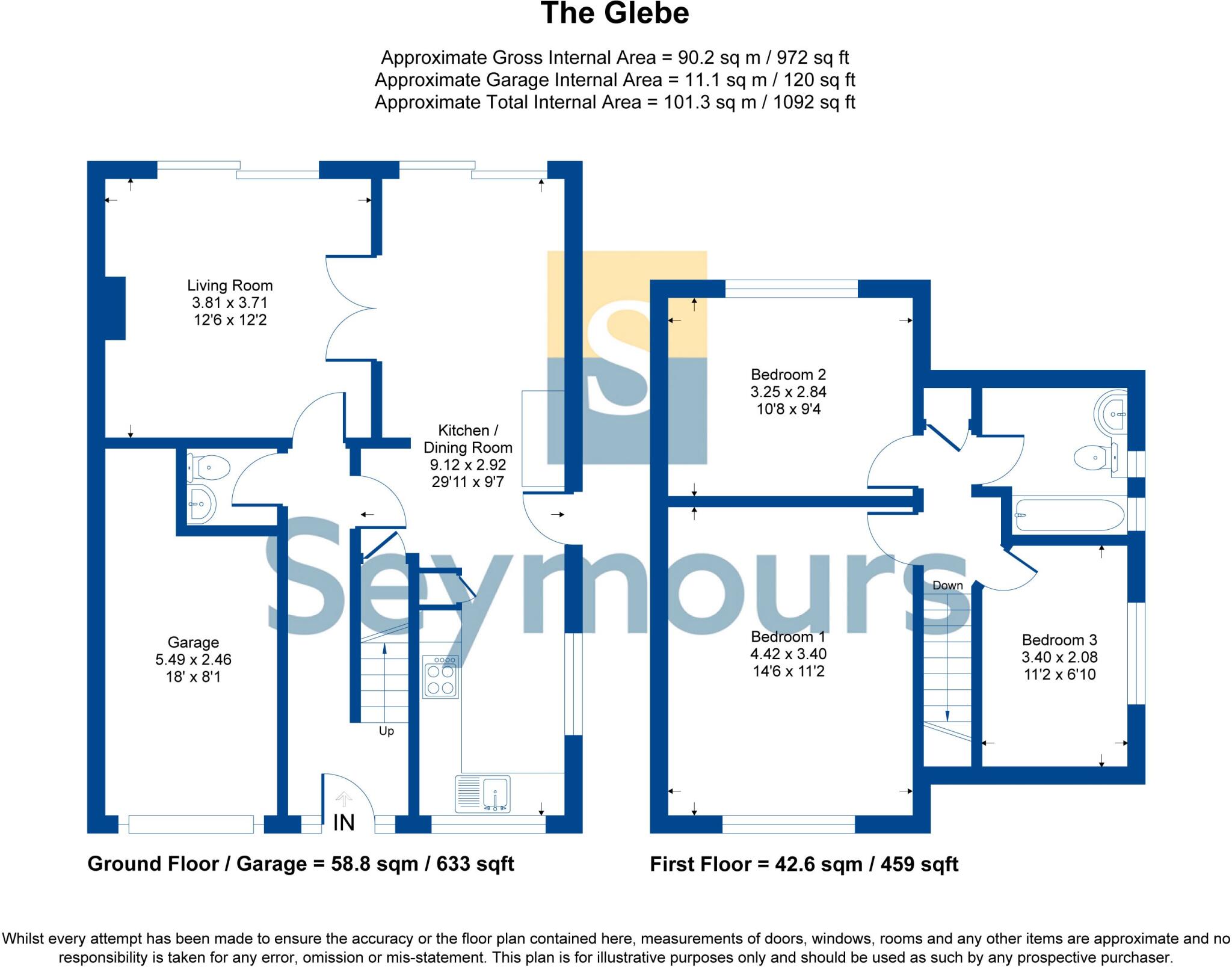 The Glebe, Blackwater, Camberley floorplan