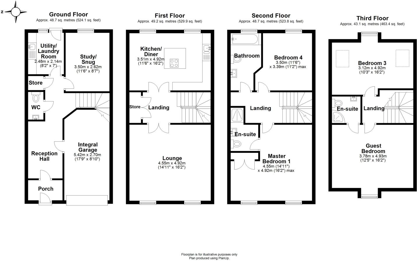 Crown Green Court Waterlode, Nantwich, Cheshire, CW5 5XQ floorplan
