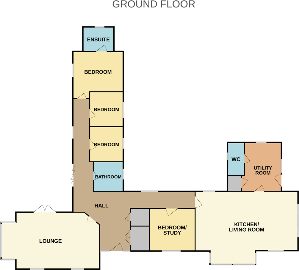 Bushey Park, Bushey Lane, Hollesley, Suffolk floorplan