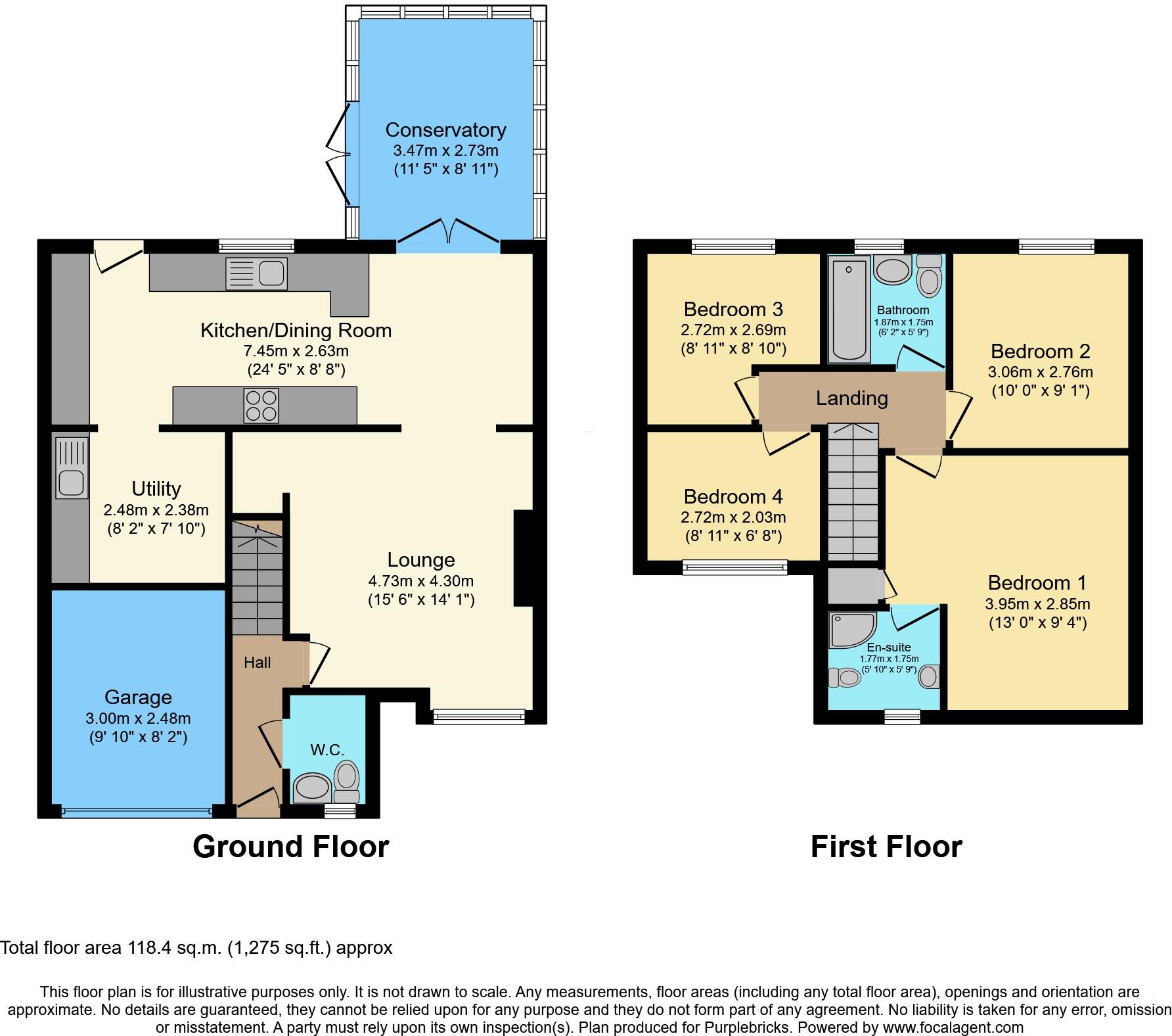 Penport Grove, Stoke-on-Trent, ST3 floorplan