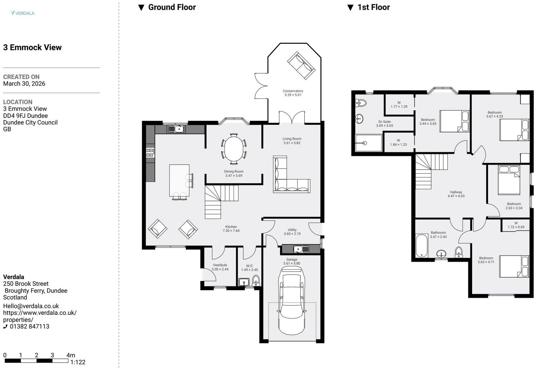 3 Emmock View, Dundee, DD4 9FJ floorplan