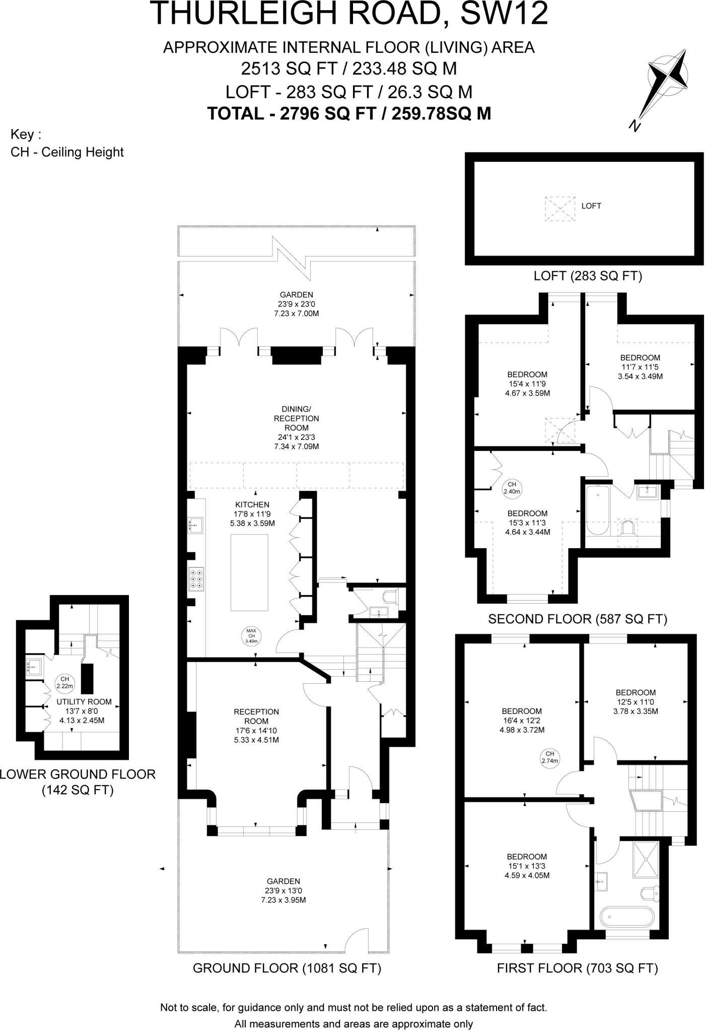 Thurleigh Road, SW12 floorplan