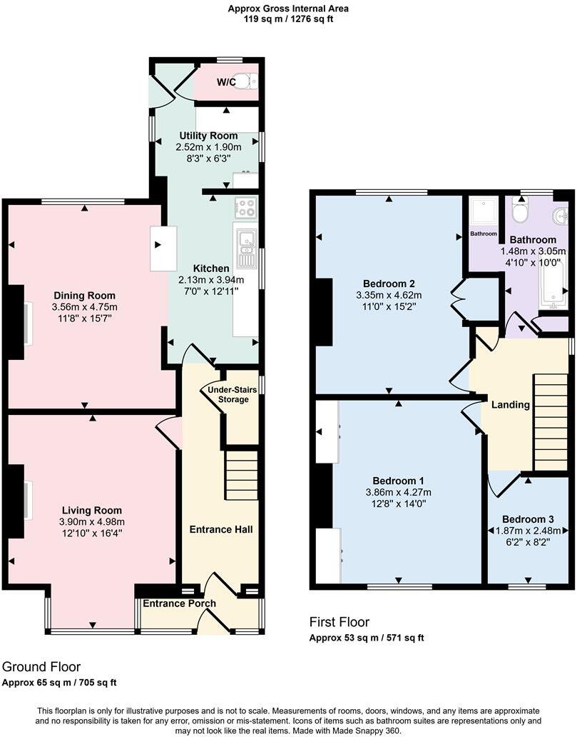 Bradford Road, Riddlesden, Keighley, BD20 5JR floorplan