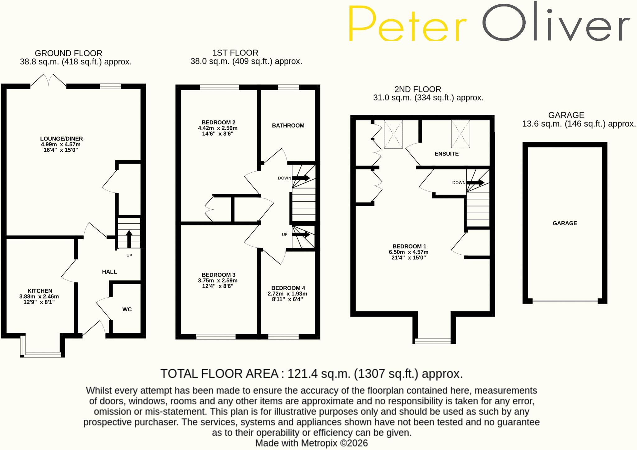 Olives Pit Lane, Five Ash Down floorplan