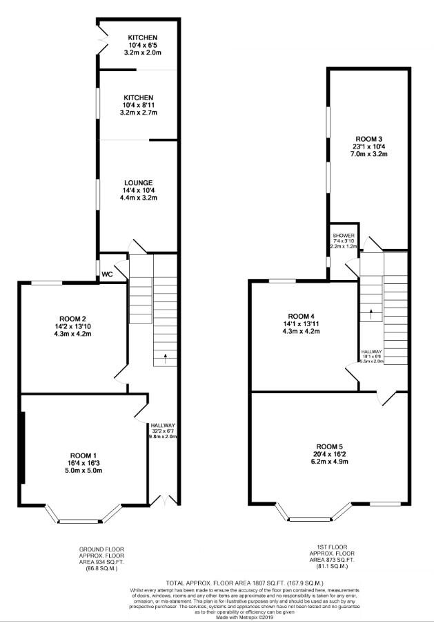 Lisson Grove, Plymouth floorplan