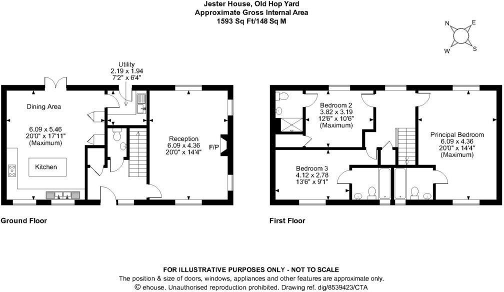 Jester House, Old Hop Yard, Brierley, HR6 0NU floorplan