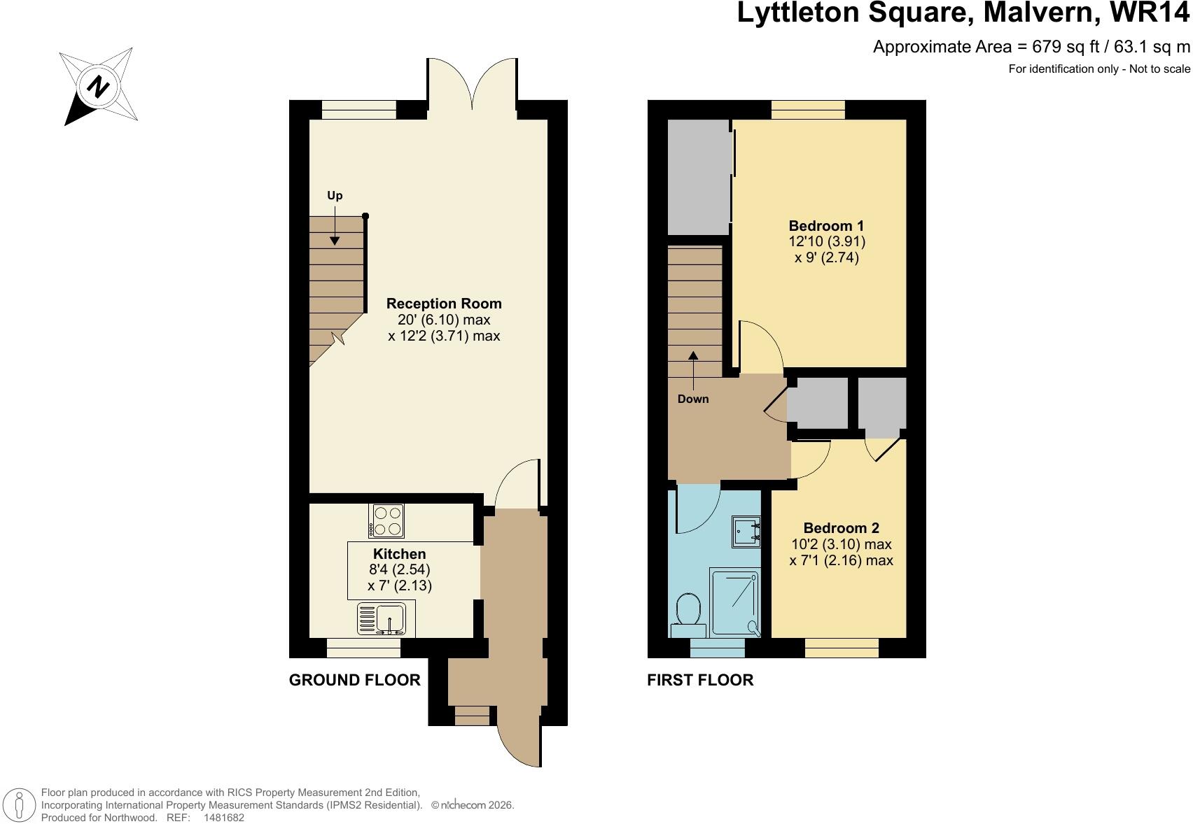 Lyttleton Square, Malvern, WR14 floorplan