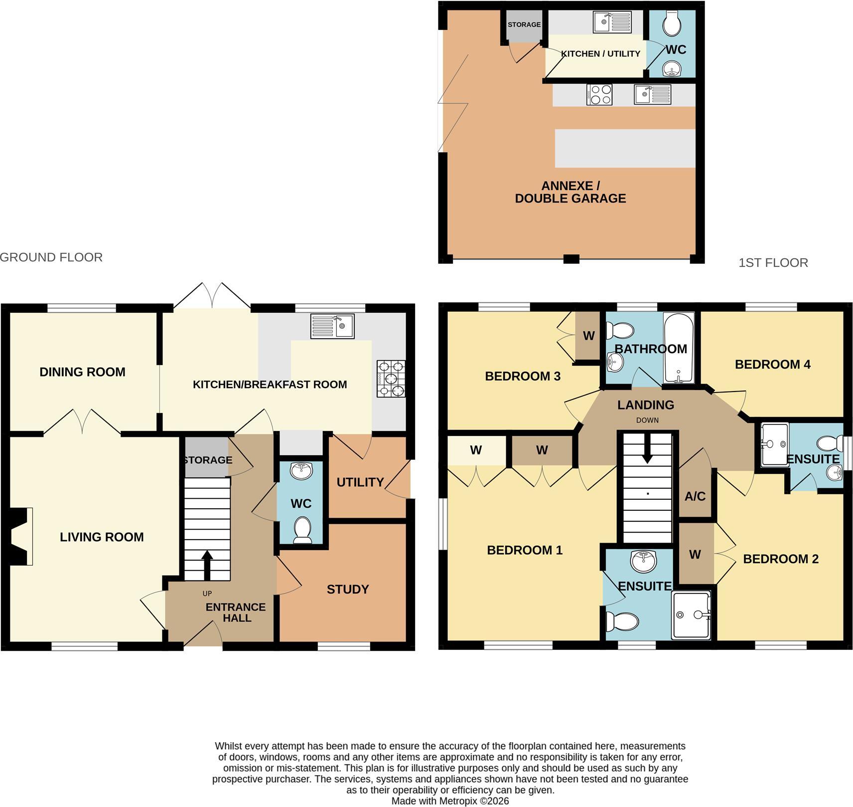 Darent House, Robinson Road, Brightlingsea floorplan