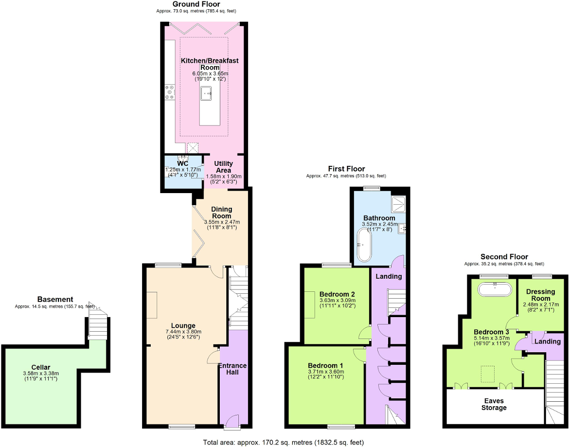 Ravenhurst Road, Harborne, Birmingham, B17 9TB floorplan